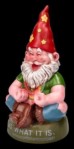 Gartenzwerg Figur - Hippie Beim Meditieren -Figuren Deko Verkauf 2D FS24478 Gartenzwerg Figur Hippie beim Meditieren 6 1280x1280