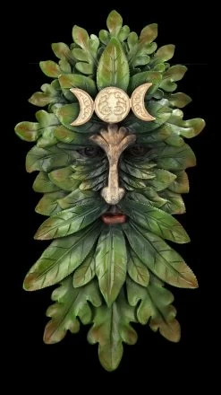 Wandrelief - Greenman Keltischer Gott