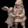 Gartenzwerg Figur Tanzt Mit Hase -Figuren Deko Verkauf 2D FS24527 Gartenzwerg Figur tanzt mit Hase 2 1280x1280