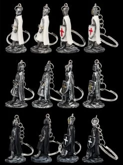 Schlüsselanhänger - Kreuzritter 12er Set -Figuren Deko Verkauf 2D FS24578 Schlusselanhanger Kreuzritter 12er Set links 1280x1280