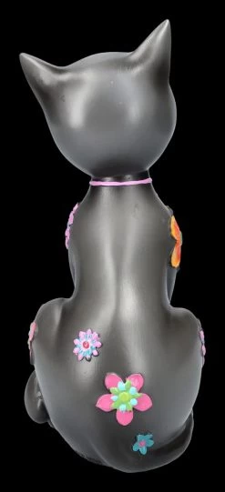 NEMESIS NOW Katzenfigur - Hippy Kitty -Figuren Deko Verkauf 2D FS24674 Katzenfigur Happy Kitty 3 1280x1280