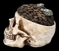 Totenkopf Schatulle - Geld Deckel -Figuren Deko Verkauf 2D FS24742 Totenkopf Schatulle Geld Deckel 2 1280x1280