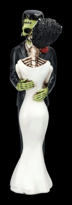 Skelett Figur - Frankensteins Monster Küsst Braut -Figuren Deko Verkauf 2D FS24753 Skelett Figur Frankensteins Monster k sst Braut 6 1280x1280