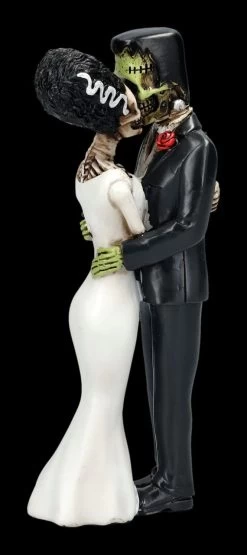 Skelett Figur - Frankensteins Monster Küsst Braut -Figuren Deko Verkauf 2D FS24753 Skelett Figur Frankensteins Monster k sst Braut 7 1280x1280