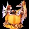 Elfen Figur Mit Drache - Halloween Hangout