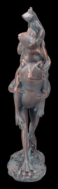 Garten Figur - Frösche Huckepack -Figuren Deko Verkauf 2D FS24790 Garten Figur Fr sche Huckepack 10 1280x1280