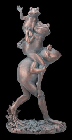 Garten Figur - Frösche Huckepack -Figuren Deko Verkauf 2D FS24790 Garten Figur Frosche Huckepack 9 1280x1280