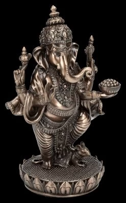 Ganesha Figur Steht Auf Ratte 11 Ganesha Figur Steht Auf Ratte -Figuren Deko Verkauf 2D FS25038 Ganesha figur steht auf Ratte 5 1280x1280
