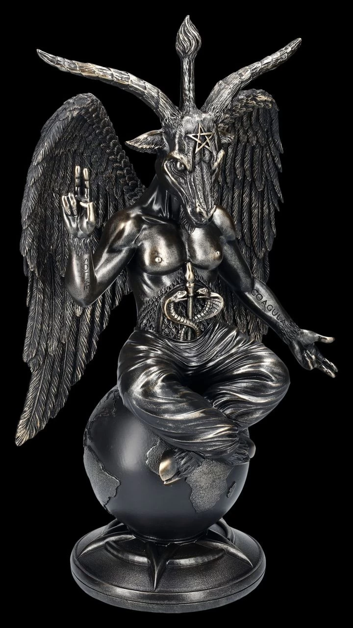 NEMESIS NOW Baphomet Figur - Antiquity Groß 4 NEMESIS NOW Baphomet Figur - Antiquity Groß – Bild 2