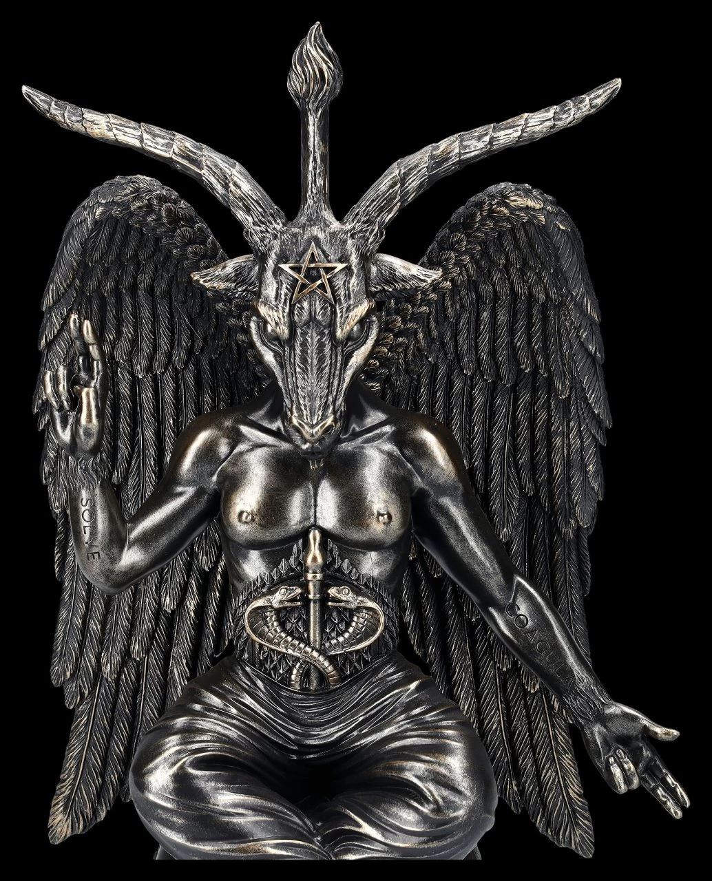 NEMESIS NOW Baphomet Figur - Antiquity Groß 9 NEMESIS NOW Baphomet Figur - Antiquity Groß – Bild 7
