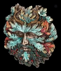 Wandrelief Greenman - Winter Sonnenwende -Figuren Deko Verkauf 2D FS25182 Wandrelief Greenman Winter Sonnenwende 5 1280x1280