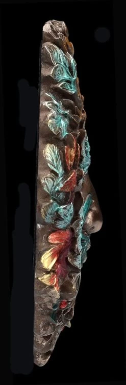 Wandrelief Greenman - Winter Sonnenwende -Figuren Deko Verkauf 2D FS25182 Wandrelief Greenman Winter Sonnenwende 9 1280x1280