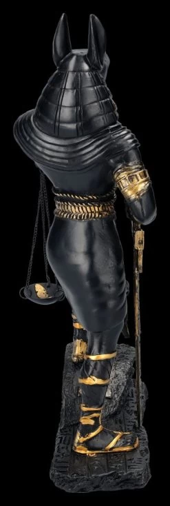 Anubis Figur Mit Waage Fällt Urteil Schwarz -Figuren Deko Verkauf 2D FS25222 Anubis Figur mit Waage f llt Urteil schwarz 5 1280x1280