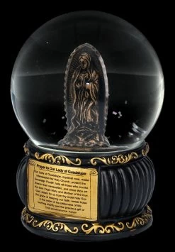 Schneekugel Maria - Unsere Liebe Frau Von Guadalupe -Figuren Deko Verkauf 2D FS25256 Schneekugel Maria Unsere Liebe Frau von Guagalupe 7 1280x1280