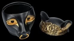 Schatulle ägyptisch - Bastet Kopf -Figuren Deko Verkauf 2D FS25260 Schatulle gyptisch Bastet Kopf 7 1280x1280
