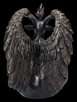 Baphomet Figur Klein - Kupferfarben -Figuren Deko Verkauf 2D FS25401 Baphomet Figur klein kupferfarben 3 1280x1280