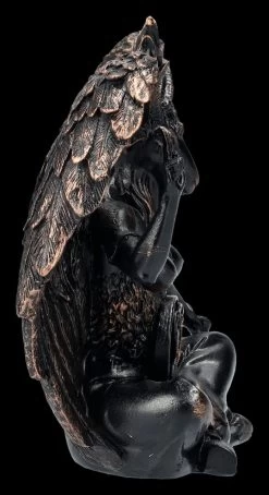 Baphomet Figur Klein - Kupferfarben -Figuren Deko Verkauf 2D FS25401 Baphomet Figur klein kupferfarben 4 1280x1280