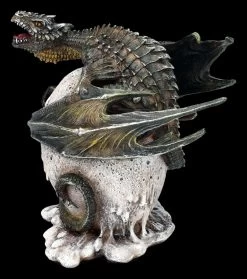 Drachenfigur Grün Bewacht Ei -Figuren Deko Verkauf 2D FS25455 Drachenfigur gr n bewacht Ei 2 1280x1280