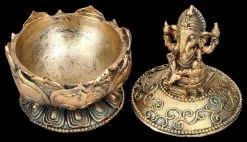 Schatulle - Lotus Mit Ganesha -Figuren Deko Verkauf 2D FS25486 Schatulle Lotus mit Ganesha 3 1280x1280
