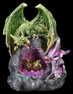 Drachenfigur Bunt - Wächter Der Brut