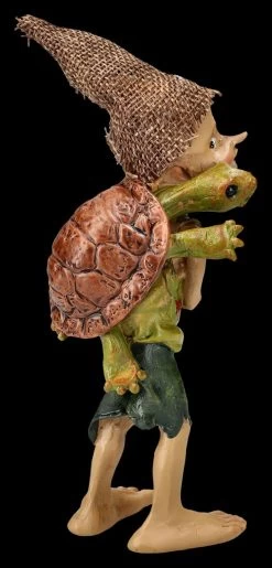 Pixie Kobold Figur - Schildkröten Rucksack -Figuren Deko Verkauf 2D FS25771 Pixie Kobold Schildkr ten Rucksack 4 1280x1280
