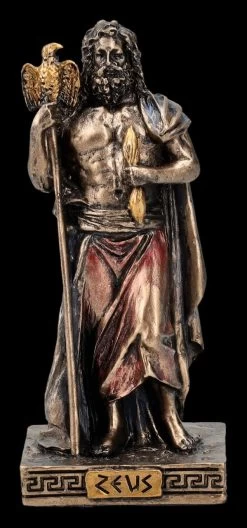 Zeus Figur Klein - Oberster Olympischer Gott