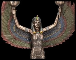 Kerzenhalter - Geflügelte ägyptische Göttin Isis -Figuren Deko Verkauf 2D FS25901 Kerzenhalter GEfl gelte gyptische G ttin 2 1280x1280