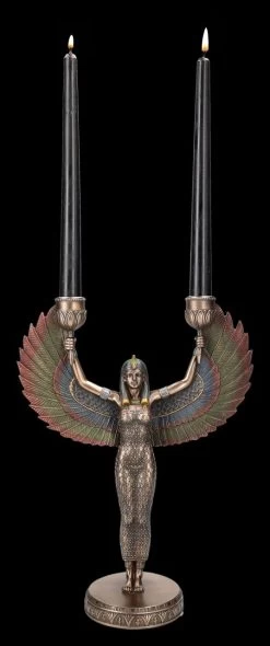 Neue Produkte -Figuren Deko Verkauf 2D FS25901 Kerzenhalter GEfl gelte gyptische G ttin 4 1280x1280