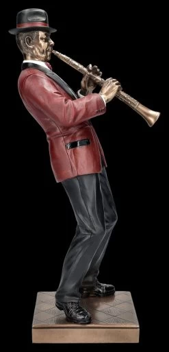 The Jazz Band Figur - Klarinetten Spieler Rot -Figuren Deko Verkauf 2D FS25954 The Jazz Band Figur Klarinetten Spiele rot 4 1280x1280