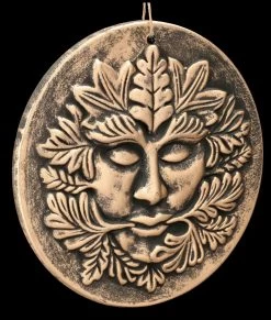 Wandrelief Terrakotta - Greenman -Figuren Deko Verkauf 2D FS26019 Wandrelief Terrakotta Greenman 5 1280x1280