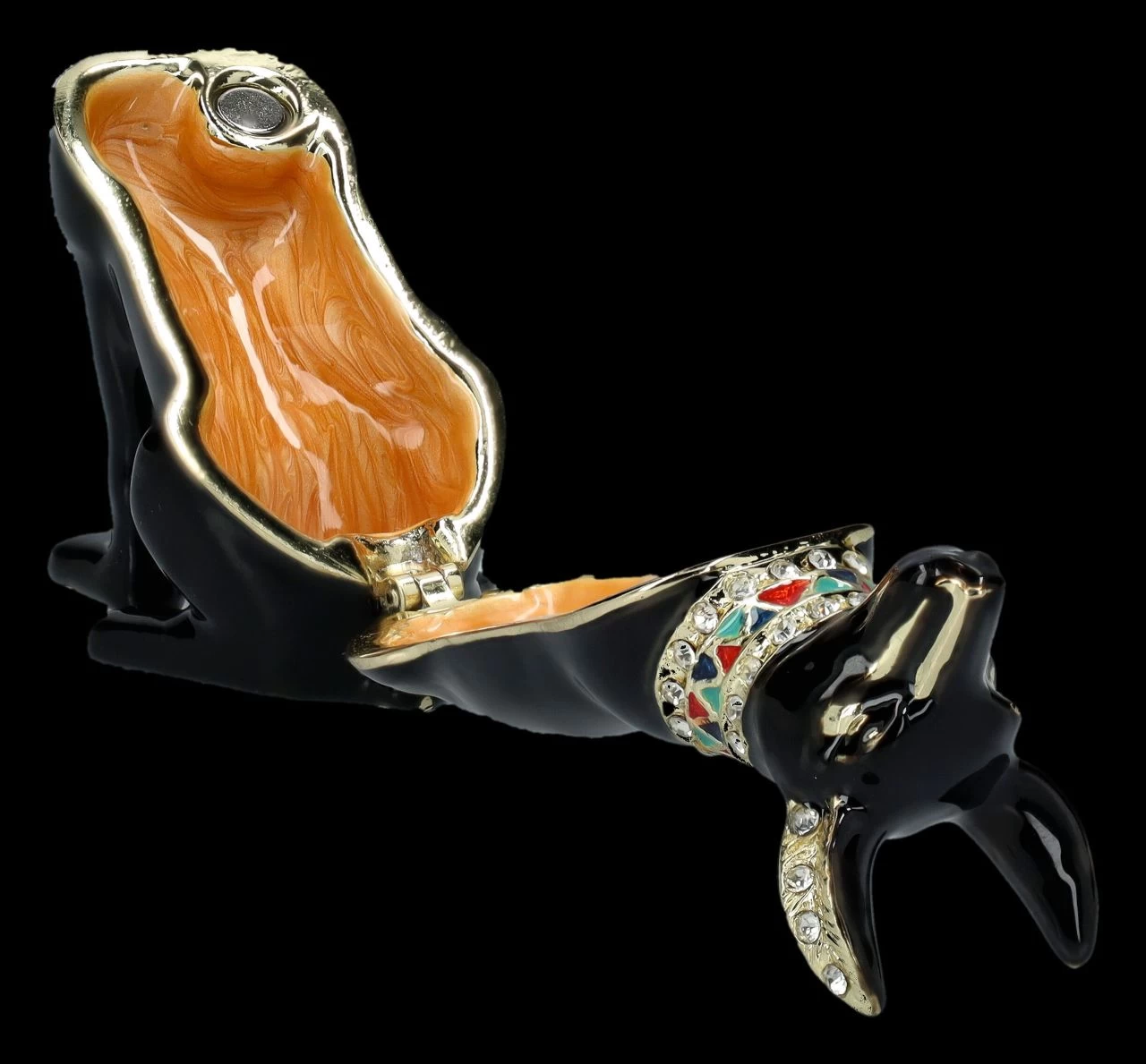 Anubis Figur Als Verzierte Schmuckdose 10 Anubis Figur Als Verzierte Schmuckdose – Bild 8