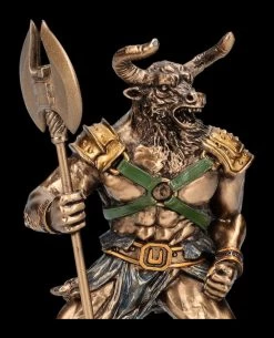 Minotaurus Figur Klein - Doppelaxt -Figuren Deko Verkauf 2D FS26504 Minotaurus Figur klein Doppelaxt 2 1280x1280