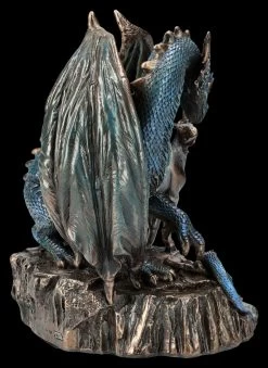 Drachenfigur Mit Einhorn - Protector Of Magick - Bronziert -Figuren Deko Verkauf 2D FS26686 Drachenfigur mit Einhorn Protector of Magick Bronziert 4 1280x1280