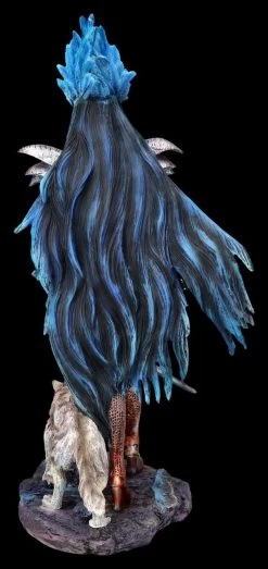 Kriegerin Figur Mit Wolf - Fire Of Ring By Ruth Thompson -Figuren Deko Verkauf 2D FS26789 Kriegerin Figur mit Wolf Fire of Ring by Ruth Tompson 6 1280x1280