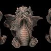 Drachen Figuren Bronzefarben - Nichts Böses