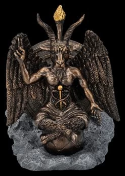 Baphomet Figur Mit Untersetzern -Figuren Deko Verkauf 2D FS26801 Baphomet Figur mit Untersetzern 1 1280x1280
