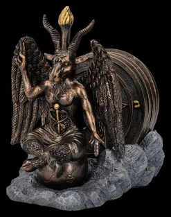 Baphomet Figur Mit Untersetzern -Figuren Deko Verkauf 2D FS26801 Baphomet Figur mit Untersetzern 6 1280x1280