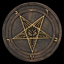 Baphomet Figur Mit Untersetzern -Figuren Deko Verkauf 2D FS26801 Baphomet Figur mit Untersetzern 9 1280x1280