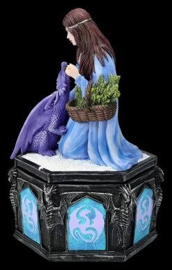 Schatulle Anne Stokes - Dragon Friendship Winter -Figuren Deko Verkauf 2D FS26914 Schatulle Anne Stokes Dragon Friendship Winter 2 1280x1280