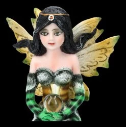 Elfen Figur Klein Grün - Kirana Mit Kristallen -Figuren Deko Verkauf 2D FS26953 Elfen Figur klein grun Kirana mit Kristallen 7 1280x1280