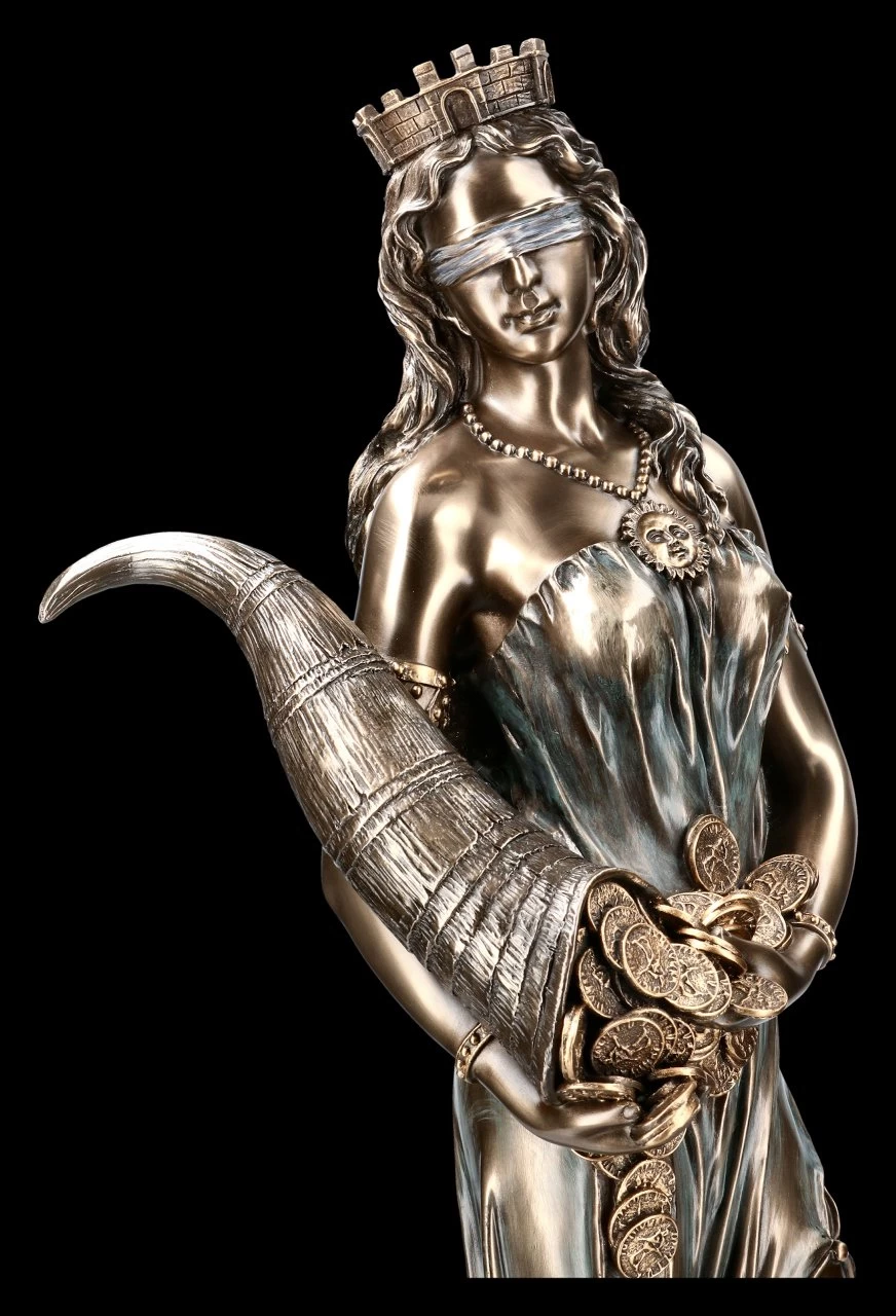 Göttin Fortuna Figur - Groß 9 Göttin Fortuna Figur - Groß – Bild 7