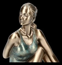 Weibliche Yoga Figur - Ardha Matsyendra-Asana Stellung -Figuren Deko Verkauf 2D KS3680 Yoga Figur Ardha Matsyendra Asana Stellung 2 1280x1280