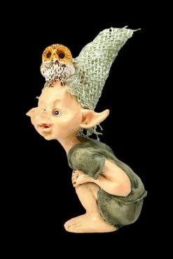 Pixie Kobold Figur - Eule Auf Dem Kopf -Figuren Deko Verkauf 2D KS6784 Ersatzbilder Pixie 814 8751 1 1280x1280