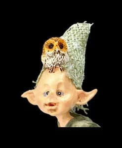 Pixie Kobold Figur - Eule Auf Dem Kopf -Figuren Deko Verkauf 2D KS6784 Ersatzbilder Pixie 814 8751 7 1280x1280