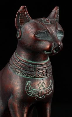 Bastet Figur Klein - Kupferoptik -Figuren Deko Verkauf 6068 7 figur bastet 7 1280x1280