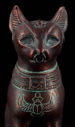 Bastet Figur Klein - Kupferoptik -Figuren Deko Verkauf 6068 8 figur bastet 8 1280x1280