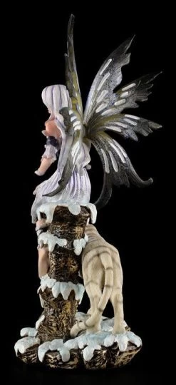 Elfen Figur - Enela Mit Weißem Tiger -Figuren Deko Verkauf 6364 2 elfen figur tiger 2 1280x1280