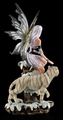 Elfen Figur - Enela Mit Weißem Tiger -Figuren Deko Verkauf 6364 4 elfen figur tiger 4 1280x1280