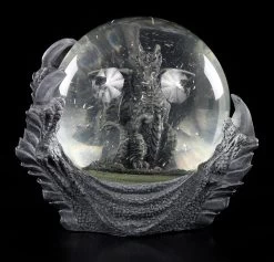 Drachen Schneekugel - Drachenklaue