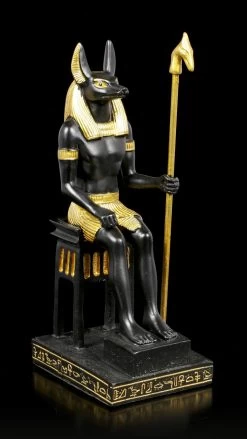 Ägyptische Figur - Anubis Sitzend
